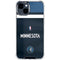 NBA Minnesota Timberwolves Jersey iPhone 14 Plus Clear Case