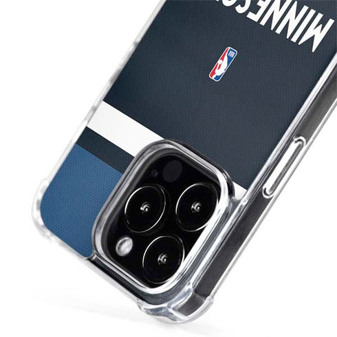 NBA Minnesota Timberwolves Jersey iPhone 14 Pro MagSafe Case