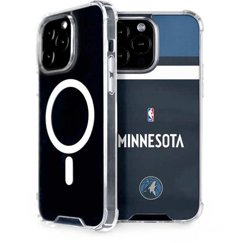 NBA Minnesota Timberwolves Jersey iPhone 14 Pro Max MagSafe Case