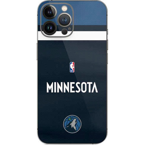 NBA Minnesota Timberwolves Jersey iPhone 14 Pro Max Skin