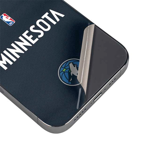 NBA Minnesota Timberwolves Jersey iPhone 14 Pro Skin