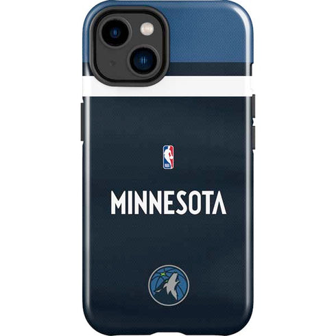 NBA Minnesota Timberwolves Jersey iPhone 15 Impact Case