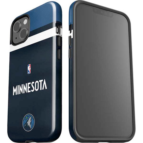 NBA Minnesota Timberwolves Jersey iPhone 15 Impact Case