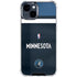 NBA Minnesota Timberwolves Jersey iPhone 15 Plus Clear Case