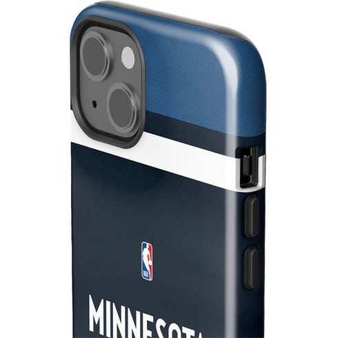 NBA Minnesota Timberwolves Jersey iPhone 15 Plus Impact Case