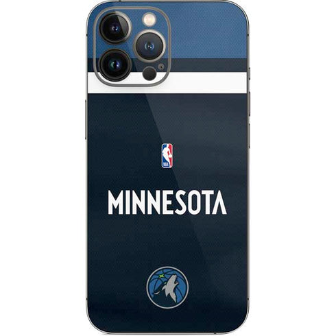 NBA Minnesota Timberwolves Jersey iPhone 15 Pro Max Skin