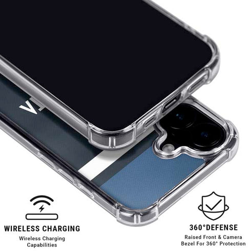 NBA Minnesota Timberwolves Jersey iPhone 16 Plus Clear Case