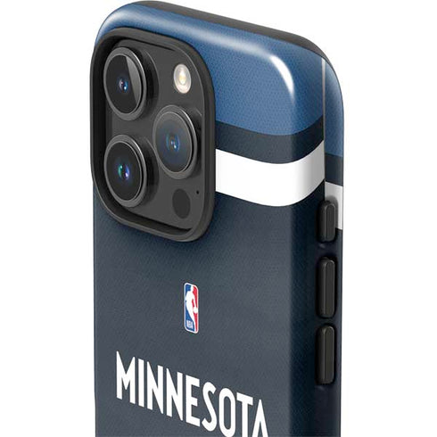 NBA Minnesota Timberwolves Jersey iPhone 16 Pro Max Impact Case