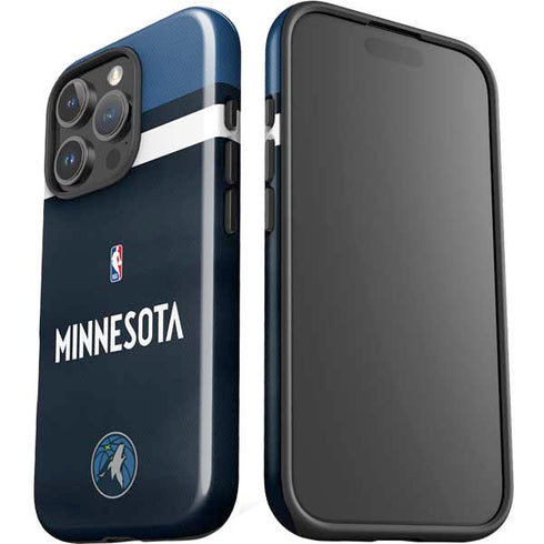 NBA Minnesota Timberwolves Jersey iPhone 16 Pro Max Impact Case