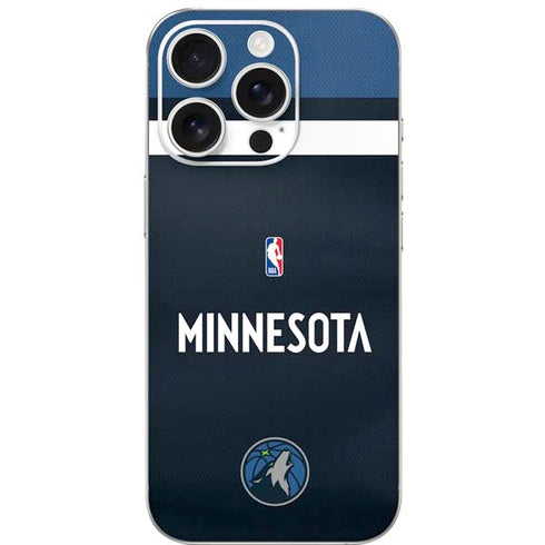 NBA Minnesota Timberwolves Jersey iPhone 16 Pro Skin