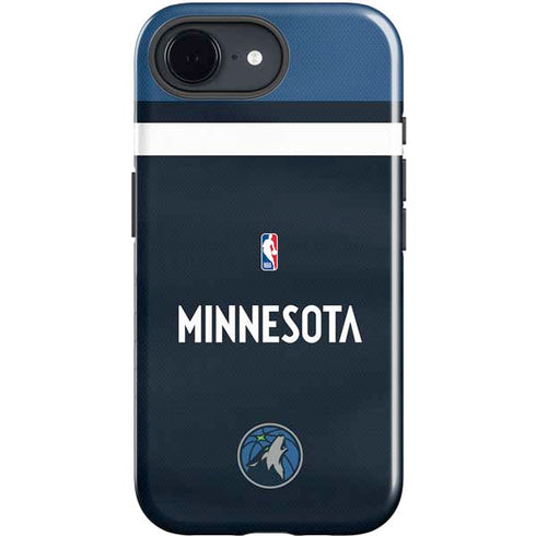 NBA Minnesota Timberwolves Jersey iPhone 16e Impact Case