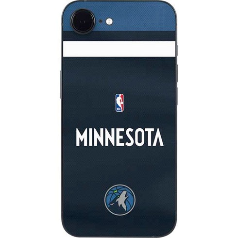 NBA Minnesota Timberwolves Jersey iPhone 16e Skin