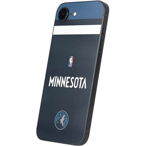 NBA Minnesota Timberwolves Jersey iPhone 16e Skin