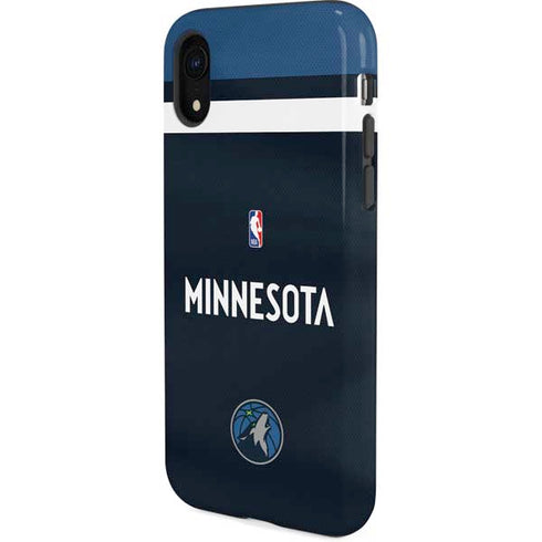 NBA Minnesota Timberwolves Jersey iPhone XR Pro Case