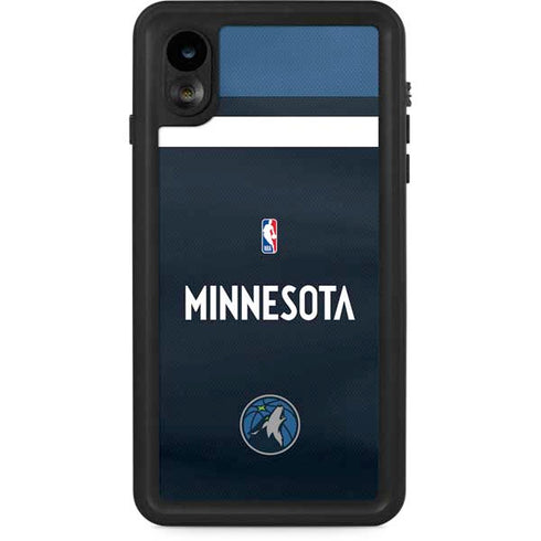 NBA Minnesota Timberwolves Jersey iPhone XR Waterproof Case
