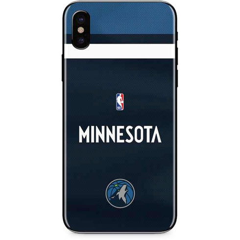 NBA Minnesota Timberwolves Jersey iPhone XS Max Skin