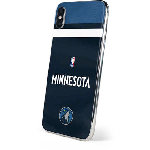 NBA Minnesota Timberwolves Jersey iPhone XS Skin