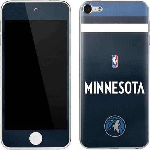 NBA Minnesota Timberwolves Jersey Apple iPod Skin
