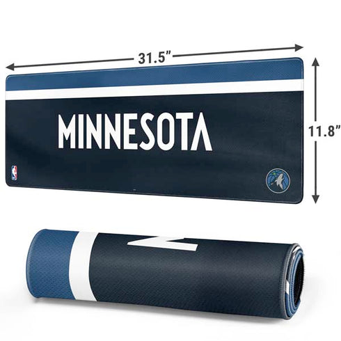 NBA Minnesota Timberwolves Jersey Gaming Mouse Pad