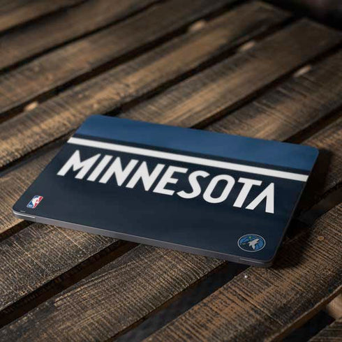 NBA Minnesota Timberwolves Jersey Apple MacBook Air Skin