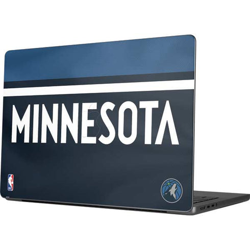 NBA Minnesota Timberwolves Jersey MacBook Pro 14in (2021-24) Skin
