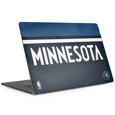 NBA Minnesota Timberwolves Jersey MacBook Skins
