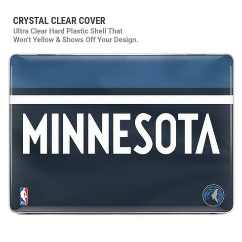 NBA Minnesota Timberwolves Jersey MacBook Pro 16in (2021-25) Case plus Skin