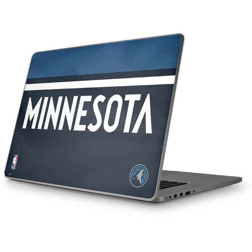 NBA Minnesota Timberwolves Jersey Apple MacBook Pro 17-inch Skin