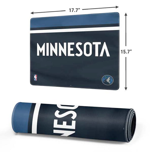 NBA Minnesota Timberwolves Jersey Gaming Mouse Pad