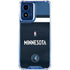 NBA Minnesota Timberwolves Jersey Moto G 5G (2024) Clear Case