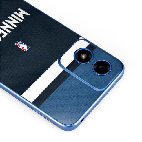 NBA Minnesota Timberwolves Jersey Moto G Play 4G (2024) Skin