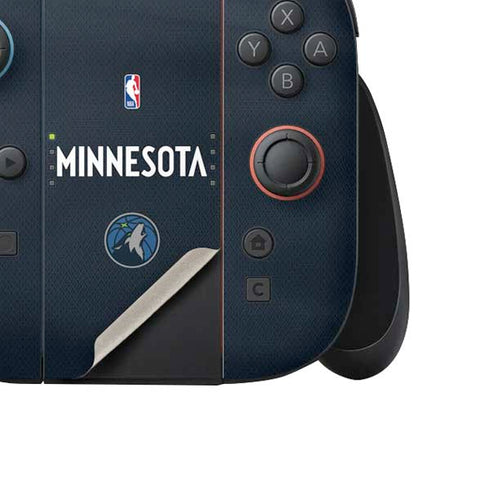 NBA Minnesota Timberwolves Jersey Nintendo Switch 2 (2025) Joy-Con Controller Skin