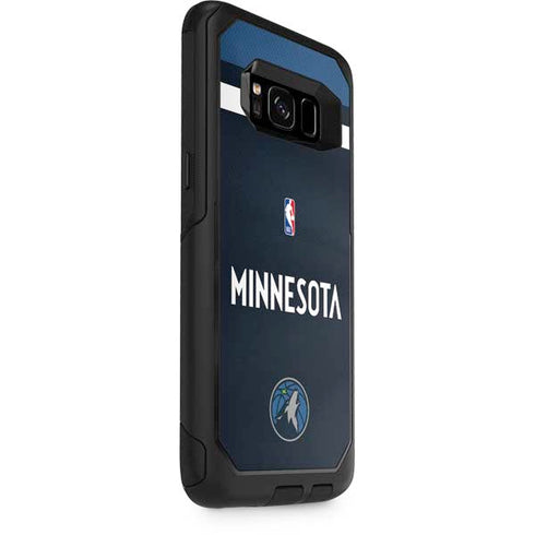 NBA Minnesota Timberwolves Jersey Otterbox Commuter Galaxy Skin