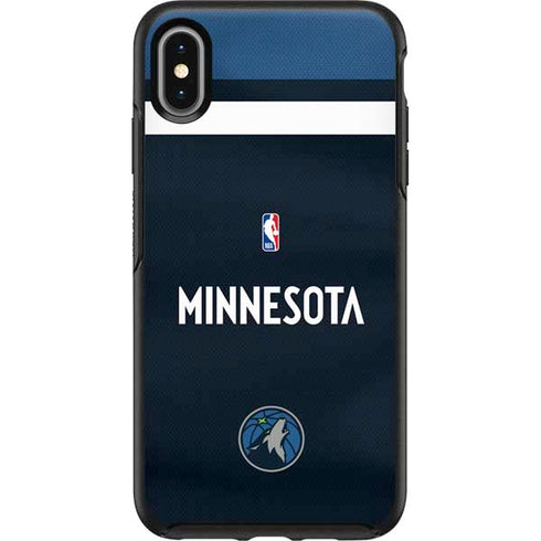 NBA Minnesota Timberwolves Jersey Otterbox Symmetry iPhone Skin