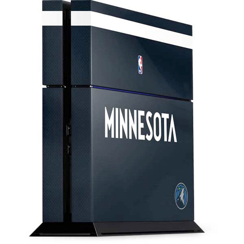 NBA Minnesota Timberwolves Jersey PS4 Console Skin