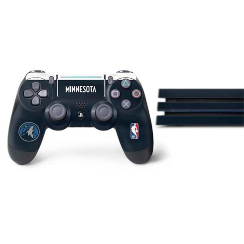 NBA Minnesota Timberwolves Jersey PS4 Pro Bundle Skin
