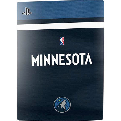NBA Minnesota Timberwolves Jersey PS5 Bundle Skin