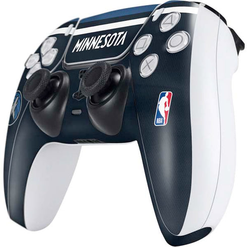 NBA Minnesota Timberwolves Jersey PS5 Controller Skin