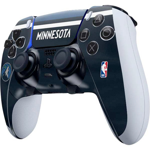 NBA Minnesota Timberwolves Jersey PS5 DualSense Edge Pro Controller Skin
