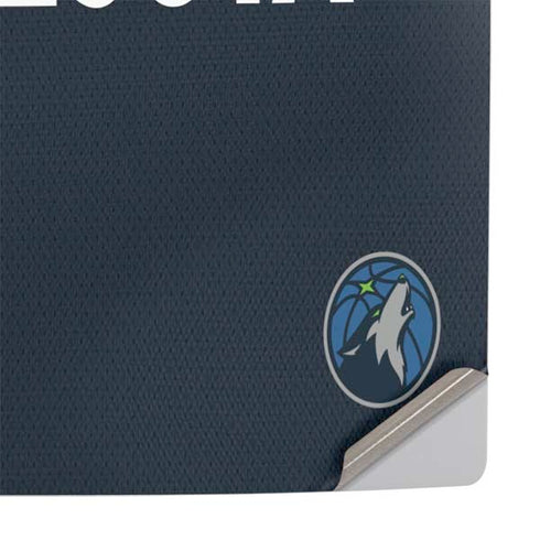 NBA Minnesota Timberwolves Jersey PS5 Pro Console Skin