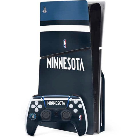 NBA Minnesota Timberwolves Jersey PlayStation PS5 Skins