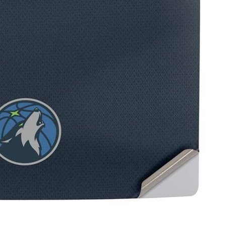NBA Minnesota Timberwolves Jersey PS5 Slim Disk Console Skin