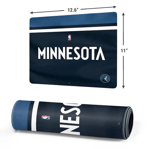 NBA Minnesota Timberwolves Jersey Gaming Mouse Pad