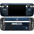 NBA Minnesota Timberwolves Jersey Steam Deck Handheld Gaming Computer OLED Skin