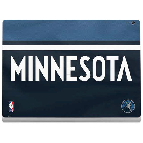 NBA Minnesota Timberwolves Jersey Surface Book 2 13.5in Skin