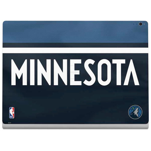 NBA Minnesota Timberwolves Jersey Surface Book 2 15in Skin