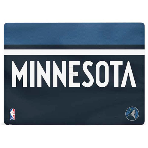 NBA Minnesota Timberwolves Jersey Surface Laptop 3 13.5in Skin