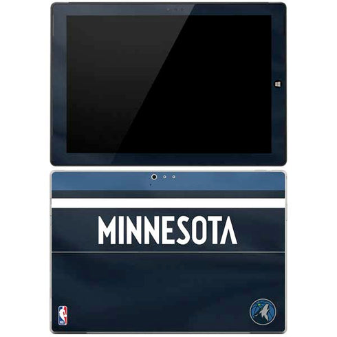NBA Minnesota Timberwolves Jersey Surface Pro 3 Skin