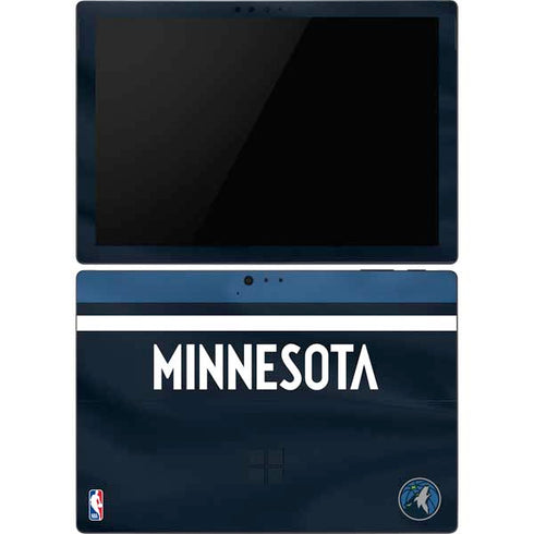 NBA Minnesota Timberwolves Jersey Surface Pro 6 Skin