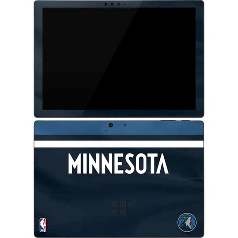 NBA Minnesota Timberwolves Jersey Surface Pro 7 Skin
